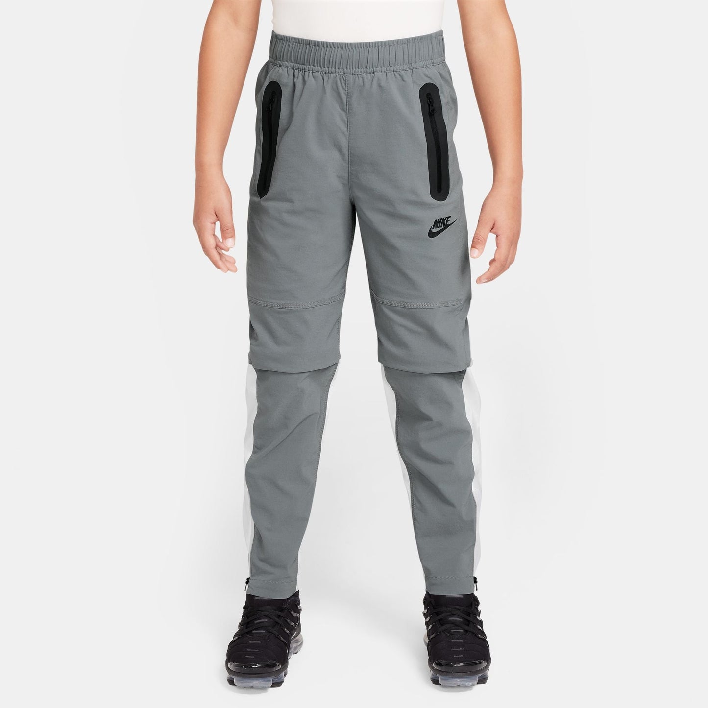 Nike Big Kids Tech Woven Pants - Smoke Grey Denim Exchange
