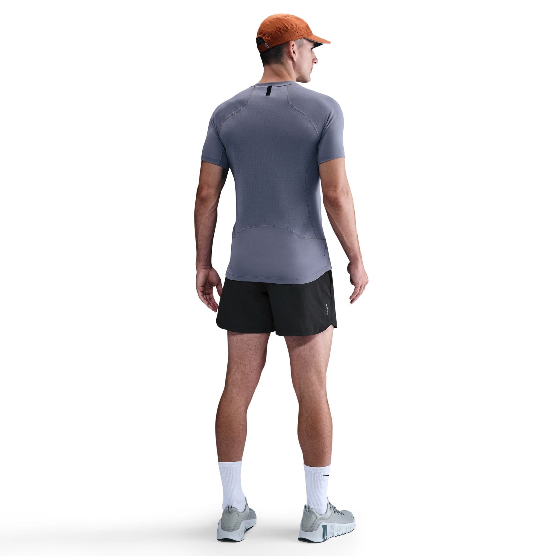 Nike Mens Pro Training 6" Shorts - Black/White Denim Exchange