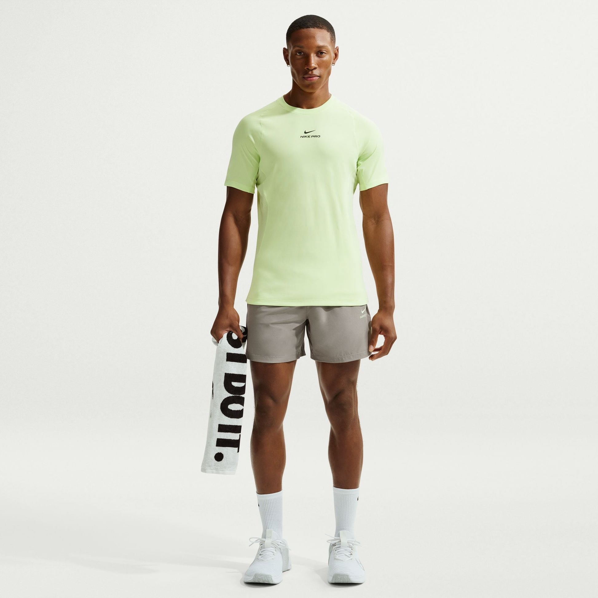 Nike Mens Pro Training 6' Shorts - Light Army Denim Exchange