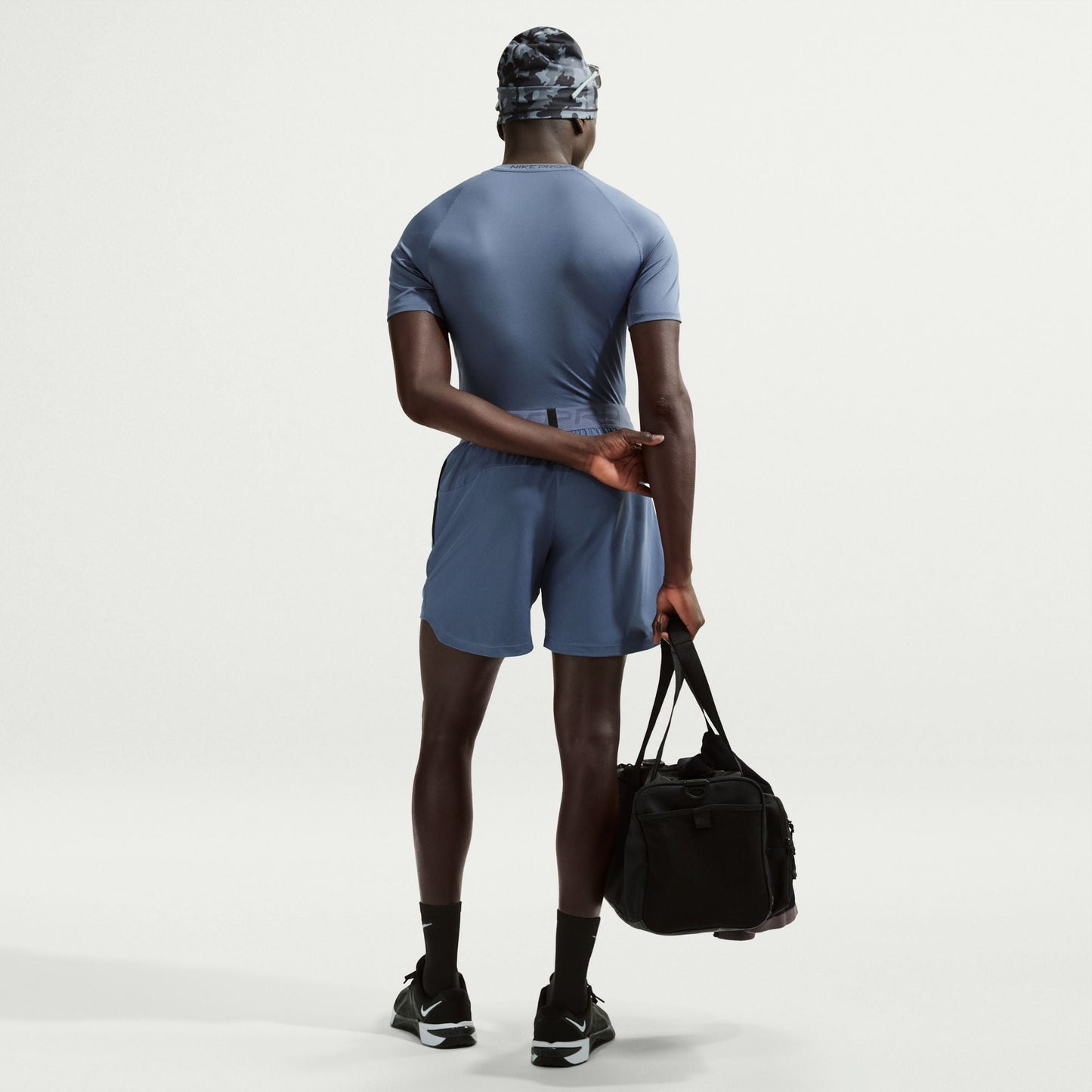 Nike Mens Pro Training 6" Shorts - Diffused Blue Denim Exchange