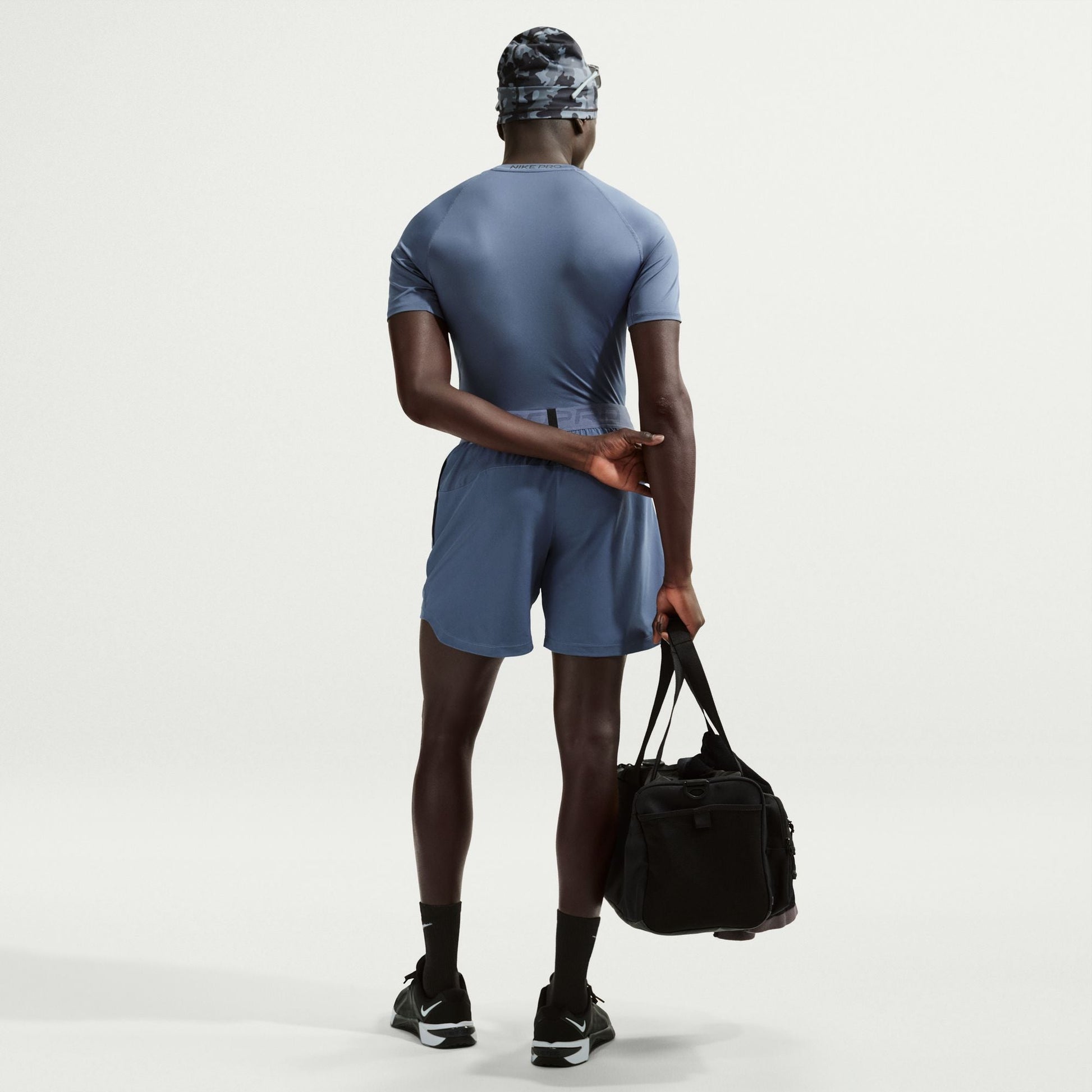 Nike Mens Pro Training 6" Shorts - Diffused Blue Denim Exchange
