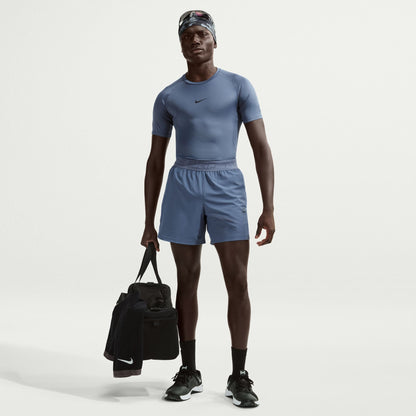 Nike Mens Pro Training 6" Shorts - Diffused Blue Denim Exchange