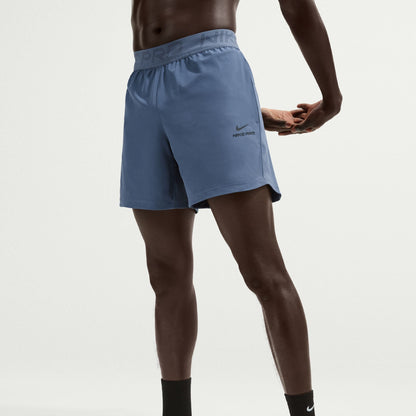 Nike Mens Pro Training 6" Shorts - Diffused Blue Denim Exchange