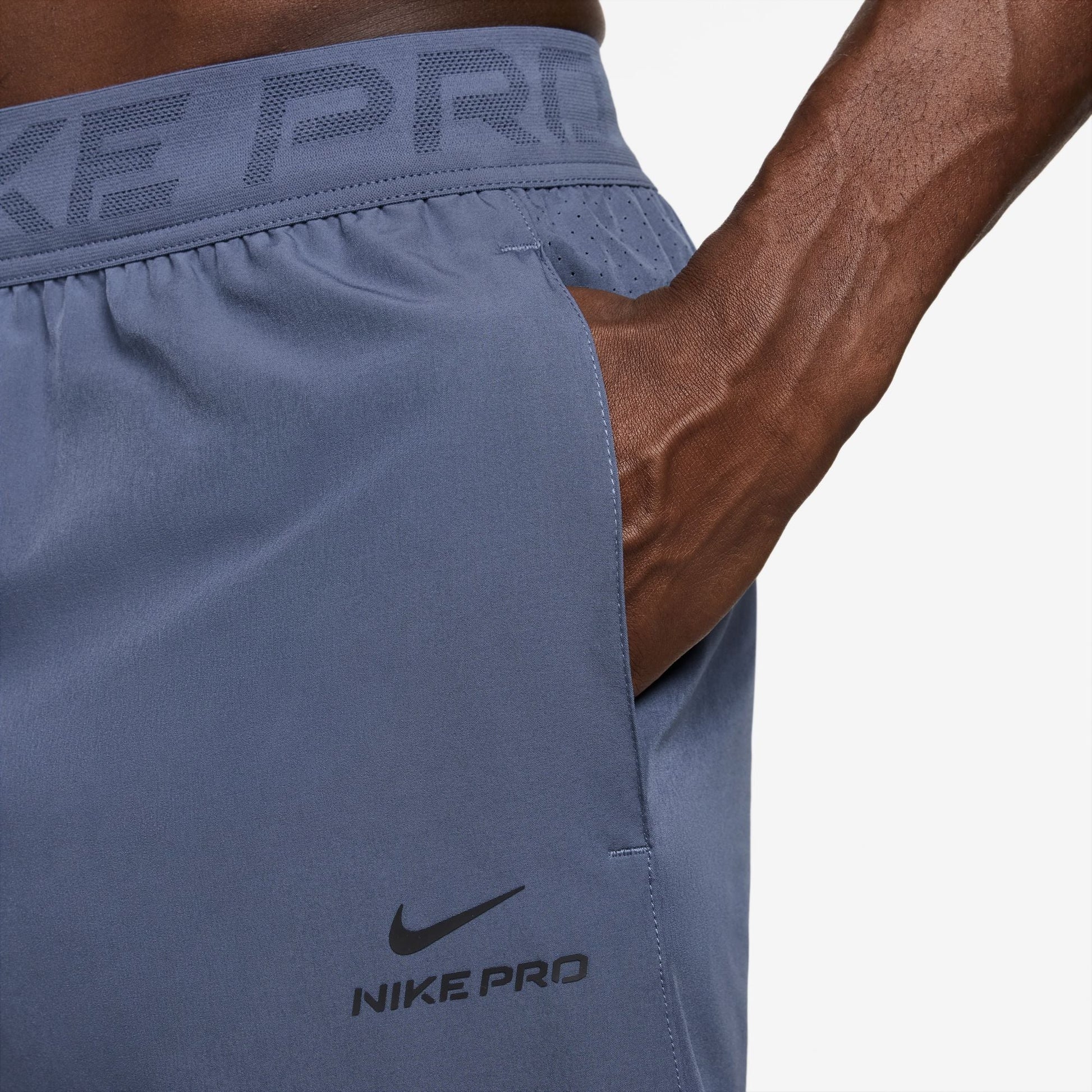 Nike Mens Pro Training 6" Shorts - Diffused Blue Denim Exchange