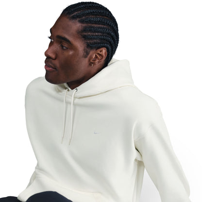 Nike Mens Solo Swoosh Hoodie - Sail Denim Exchange