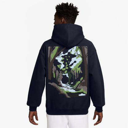 Nike Mens Solo Swoosh Hoodie - Obsidian Denim Exchange