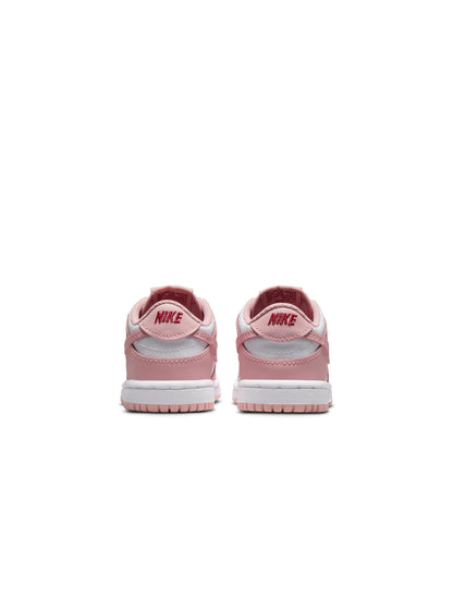 Nike (TD) Dunk Low - White/Pink Glaze Denim Exchange
