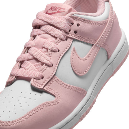 Nike (PS) Dunk Low - White/Pink Glaze Denim Exchange