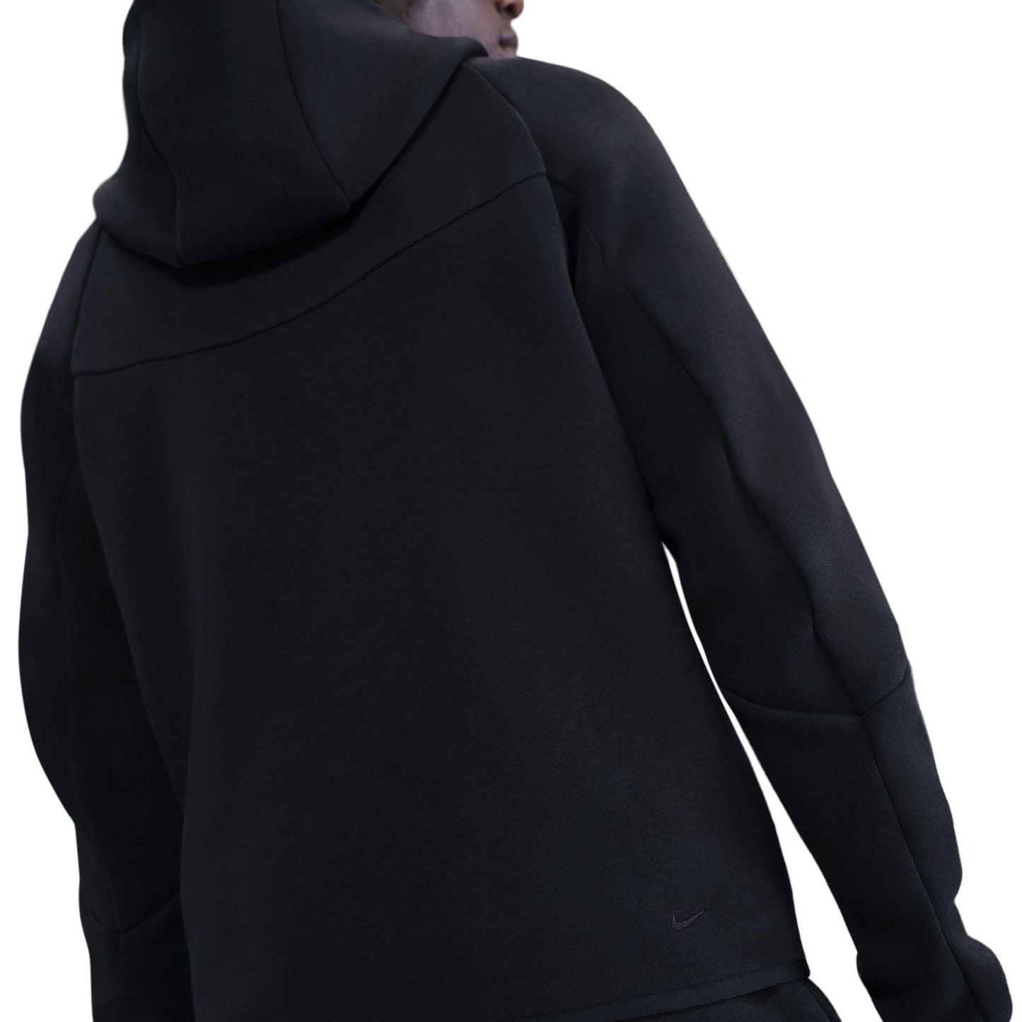 Nike Mens Tech Fleece Full Zip Runner Jacket - Black Denim Exchange