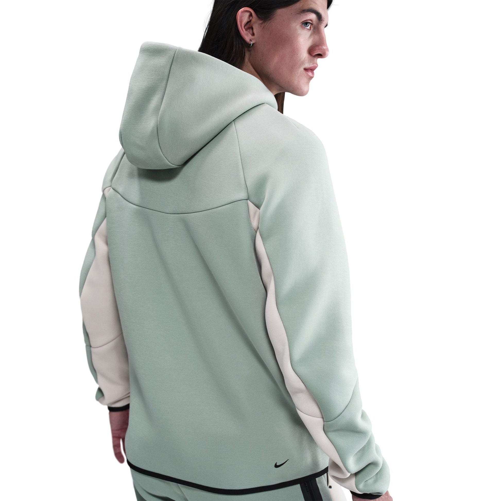 Nike Mens Tech Fleece Hoodie - Dusty Sage Denim Exchange