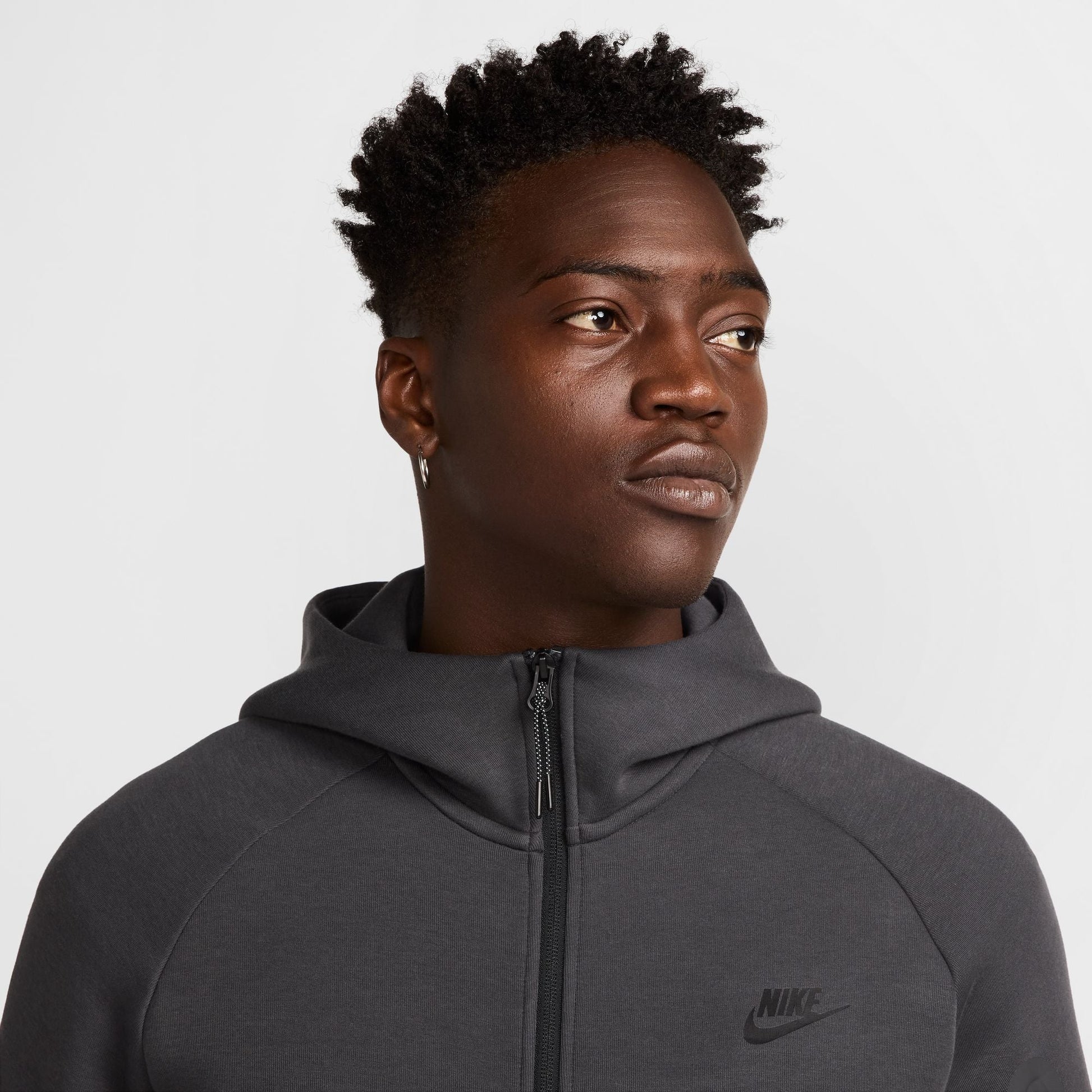 Nike Mens Tech Fleece Hoodie - Anthracite/Cool Grey Denim Exchange