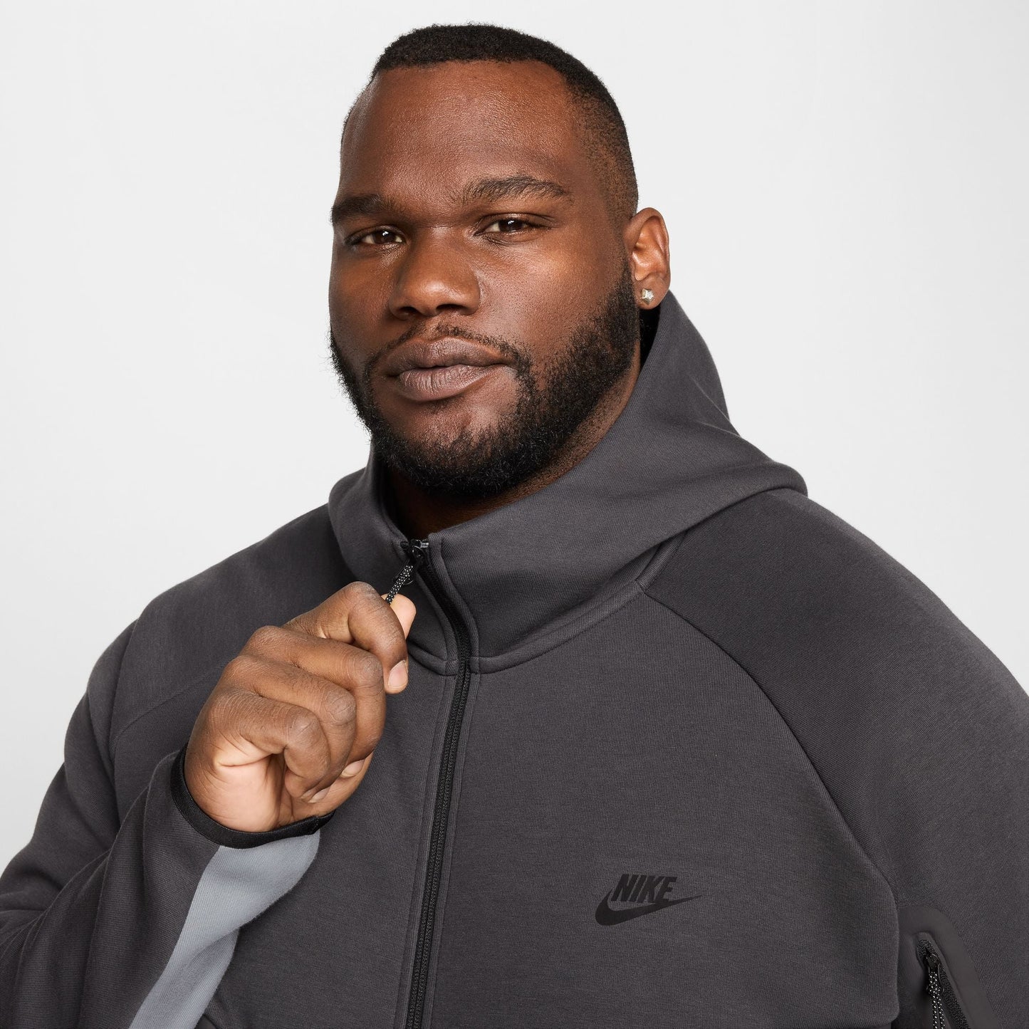 Nike Mens Tech Fleece Hoodie - Anthracite/Cool Grey Denim Exchange