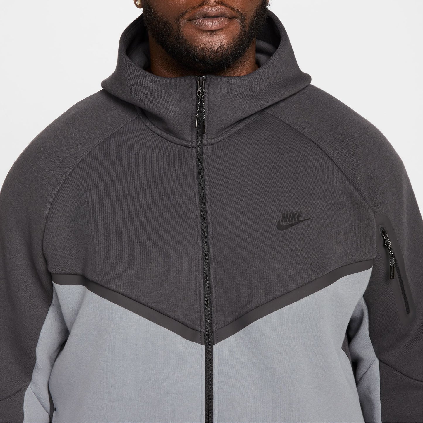 Nike Mens Tech Fleece Hoodie - Anthracite/Cool Grey Denim Exchange