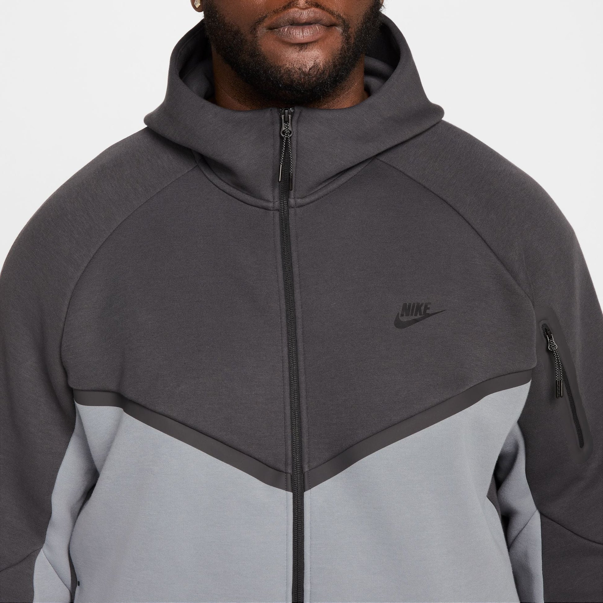 Nike Mens Tech Fleece Hoodie - Anthracite/Cool Grey Denim Exchange