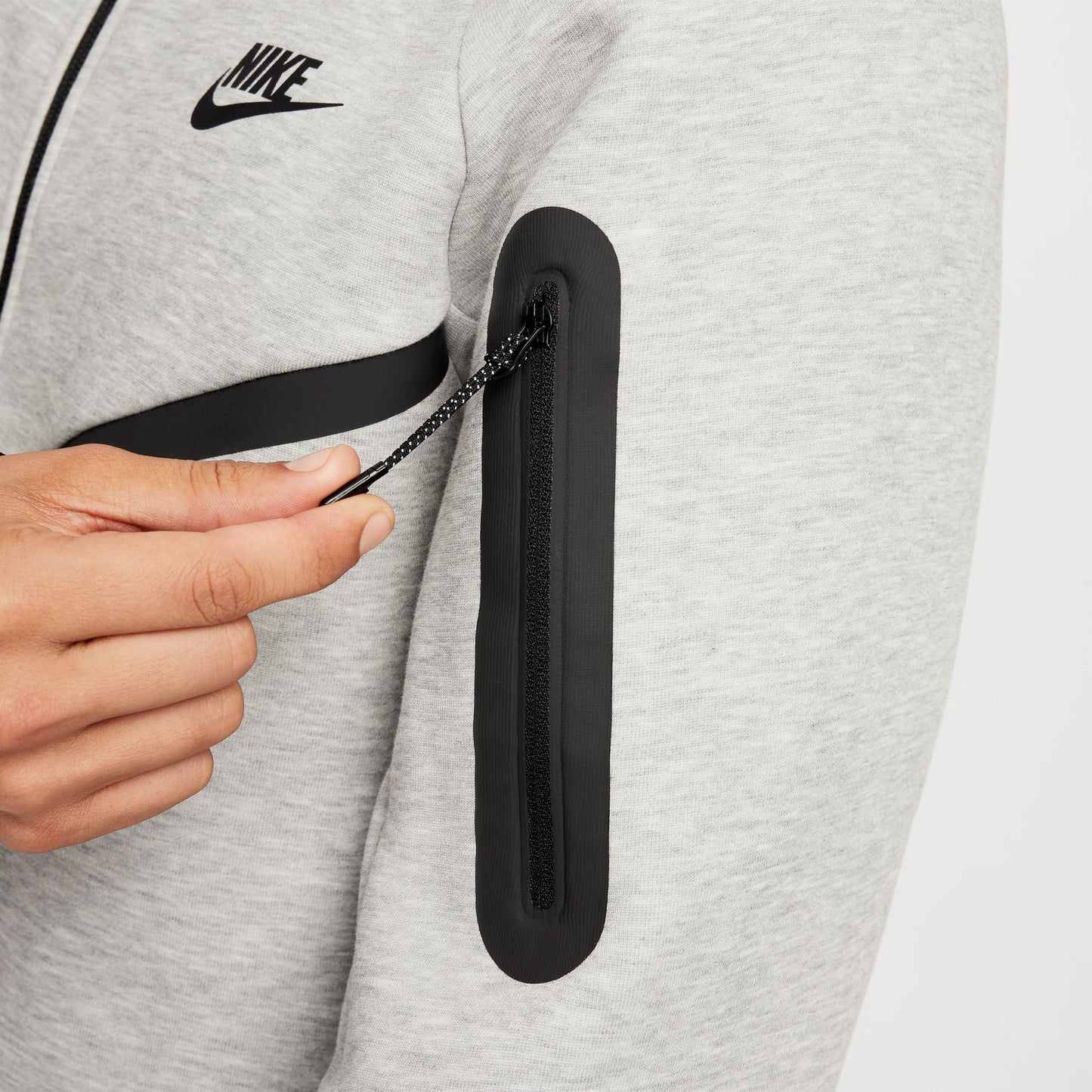 Nike Mens Tech Fleece Hoodie - Heather Grey Denim Exchange