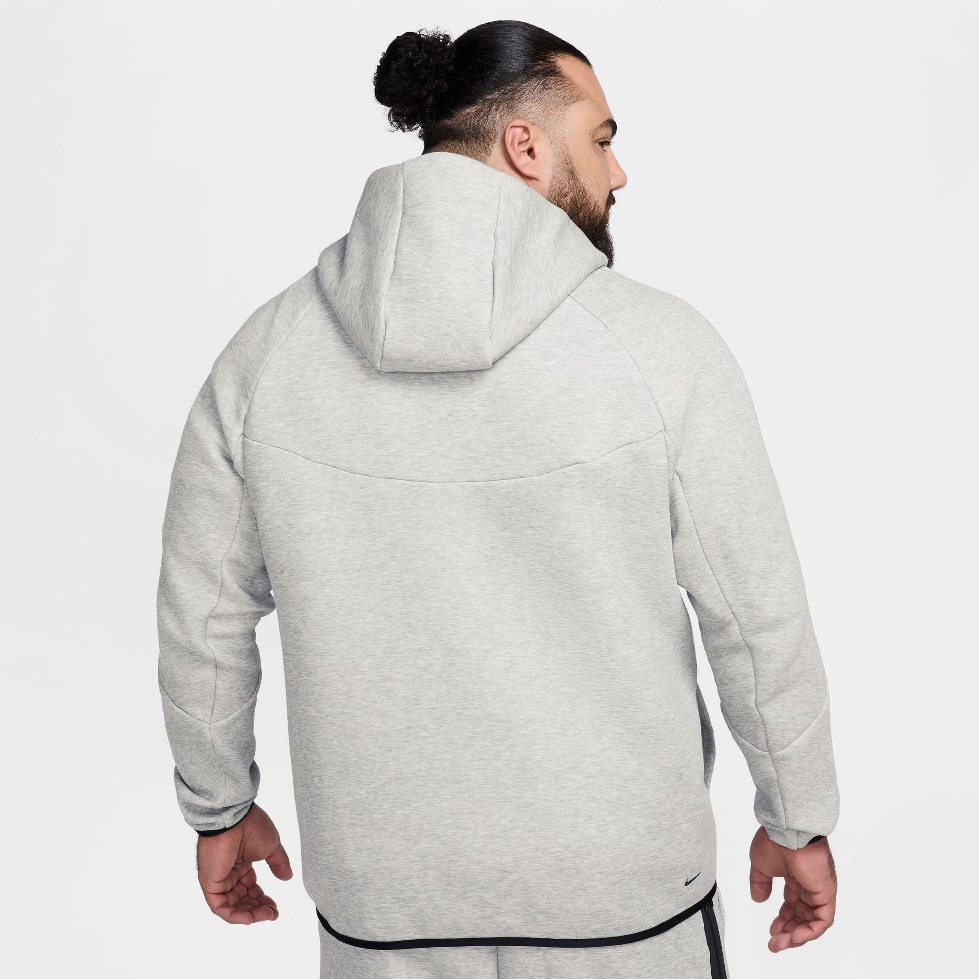 Nike Mens Tech Fleece Hoodie - Heather Grey Denim Exchange