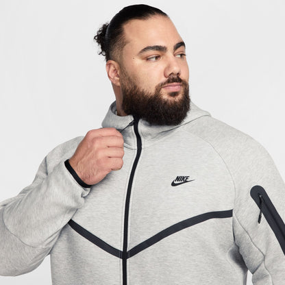 Nike Mens Tech Fleece Hoodie - Heather Grey Denim Exchange