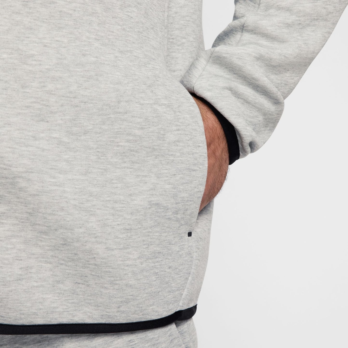 Nike Mens Tech Fleece Hoodie - Heather Grey Denim Exchange