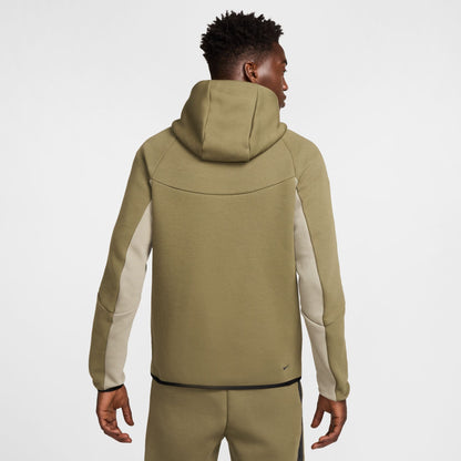 Nike Mens Tech Fleece Hoodie - Medium Olive/Light Army Denim Exchange