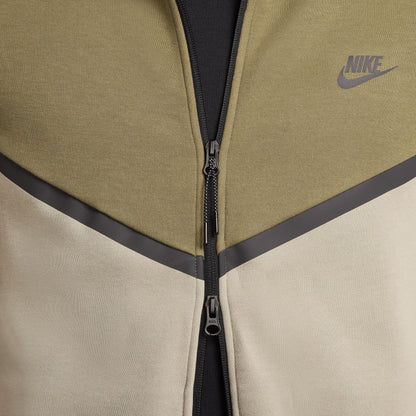 Nike Mens Tech Fleece Hoodie - Medium Olive/Light Army Denim Exchange