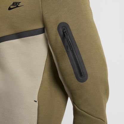 Nike Mens Tech Fleece Hoodie - Medium Olive/Light Army Denim Exchange