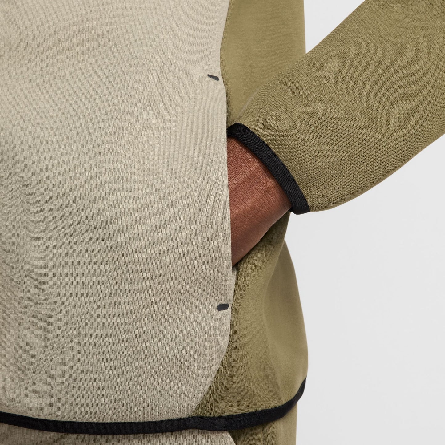 Nike Mens Tech Fleece Hoodie - Medium Olive/Light Army Denim Exchange
