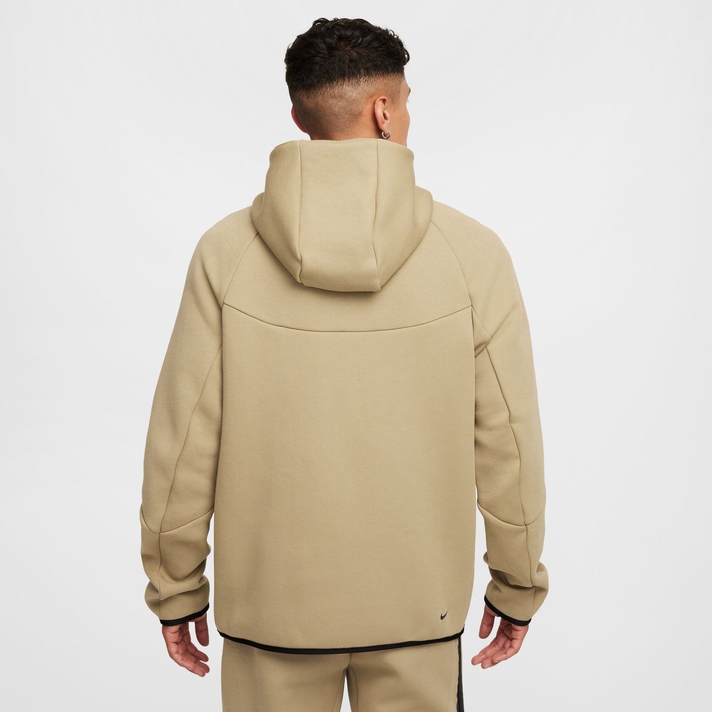 Nike Mens Tech Full Zip Windrunner Hoodie - Neutral Olive/Black Denim Exchange