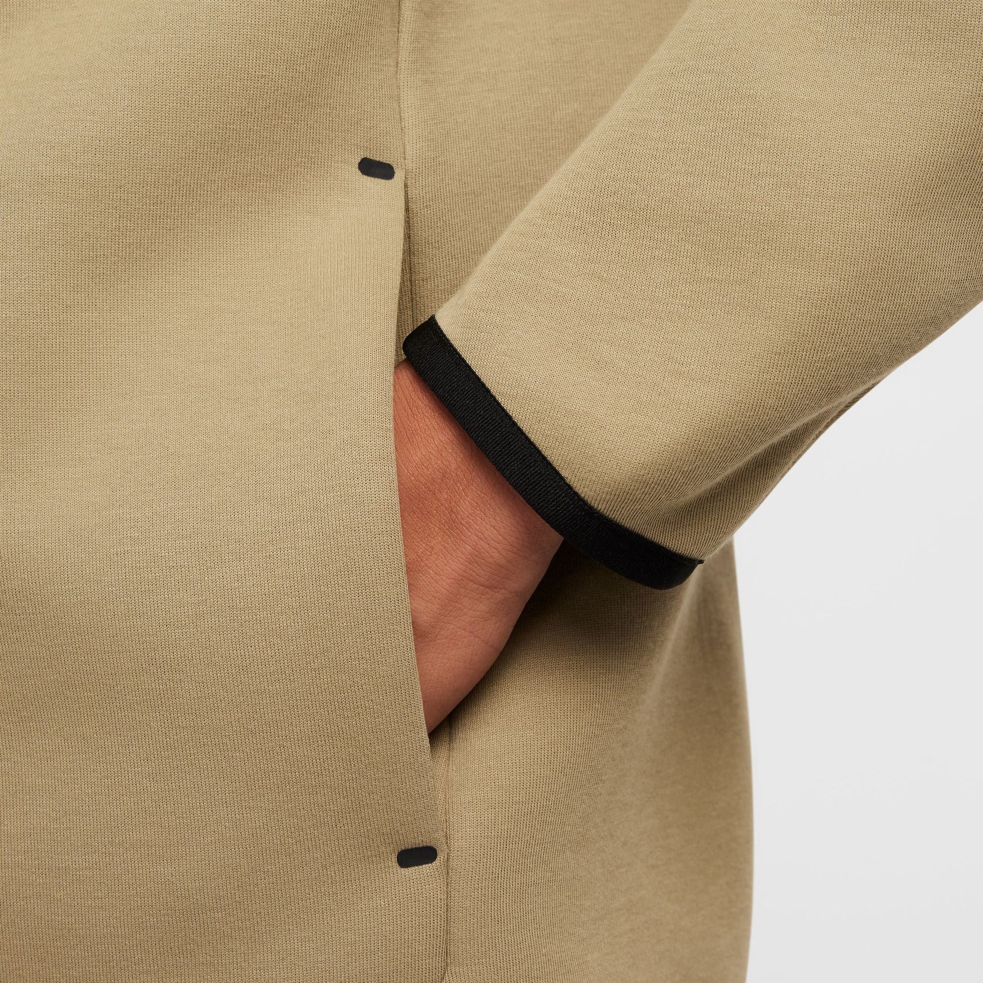 Nike Mens Tech Full Zip Windrunner Hoodie - Neutral Olive/Black Denim Exchange
