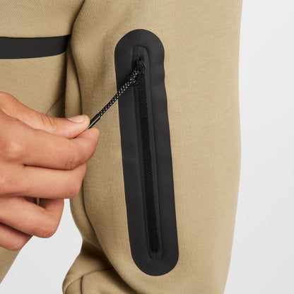 Nike Mens Tech Full Zip Windrunner Hoodie - Neutral Olive/Black Denim Exchange