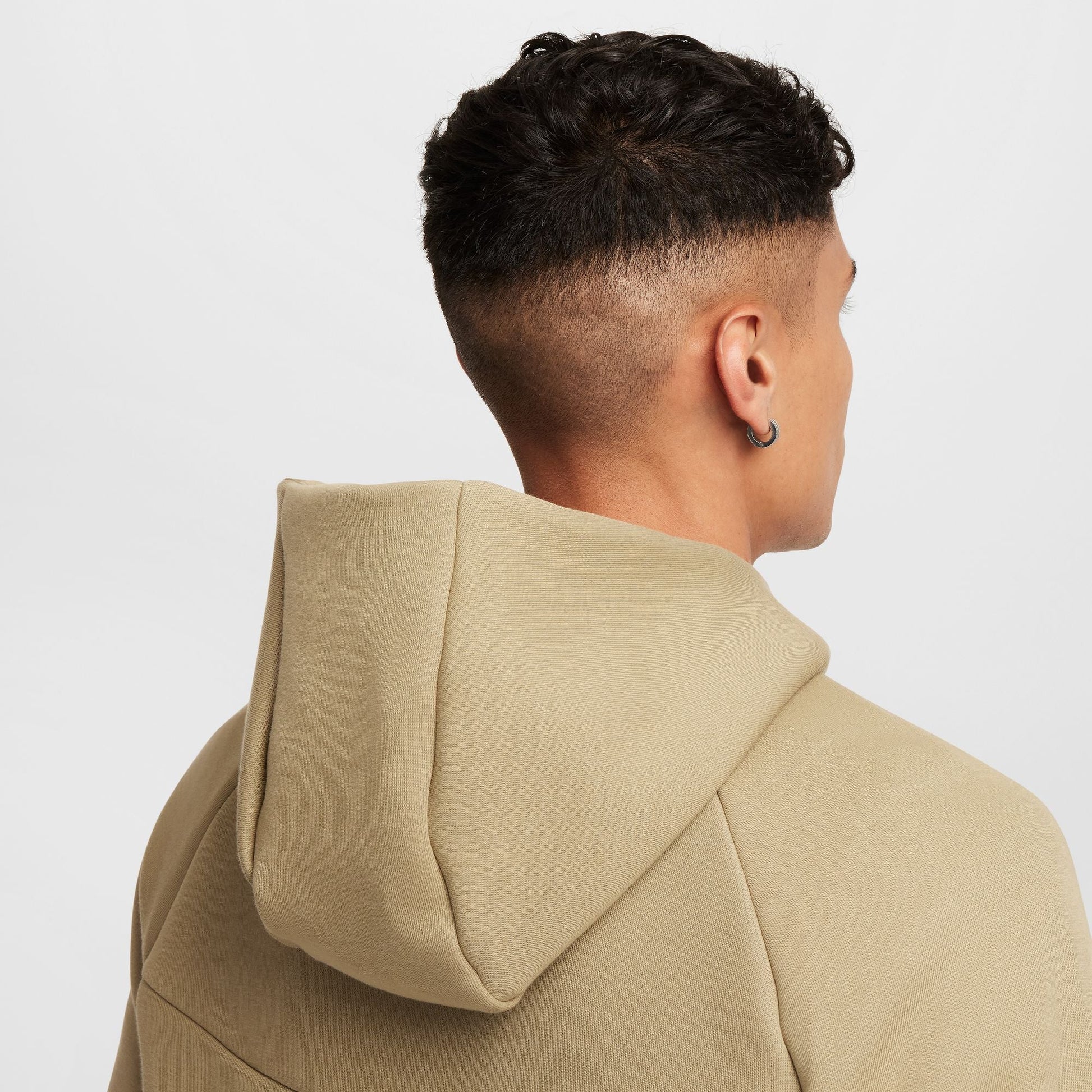 Nike Mens Tech Full Zip Windrunner Hoodie - Neutral Olive/Black Denim Exchange