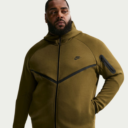 Nike Mens Tech Fleece Windrunner Jacket - Olive Flak Denim Exchange