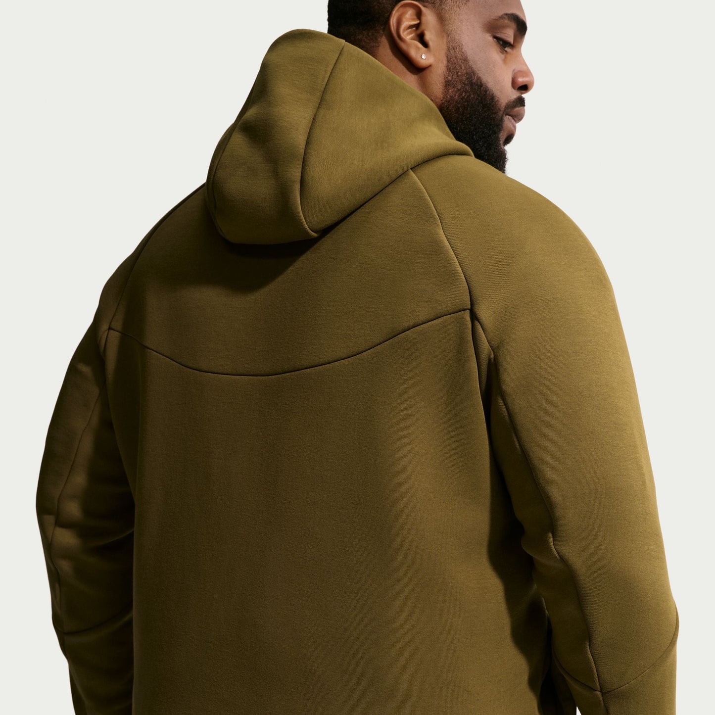 Nike Mens Tech Fleece Windrunner Jacket - Olive Flak Denim Exchange