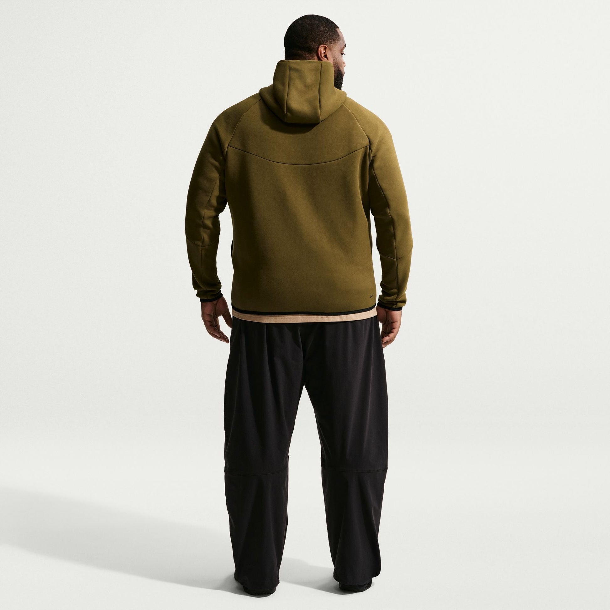 Nike Mens Tech Fleece Windrunner Jacket - Olive Flak Denim Exchange
