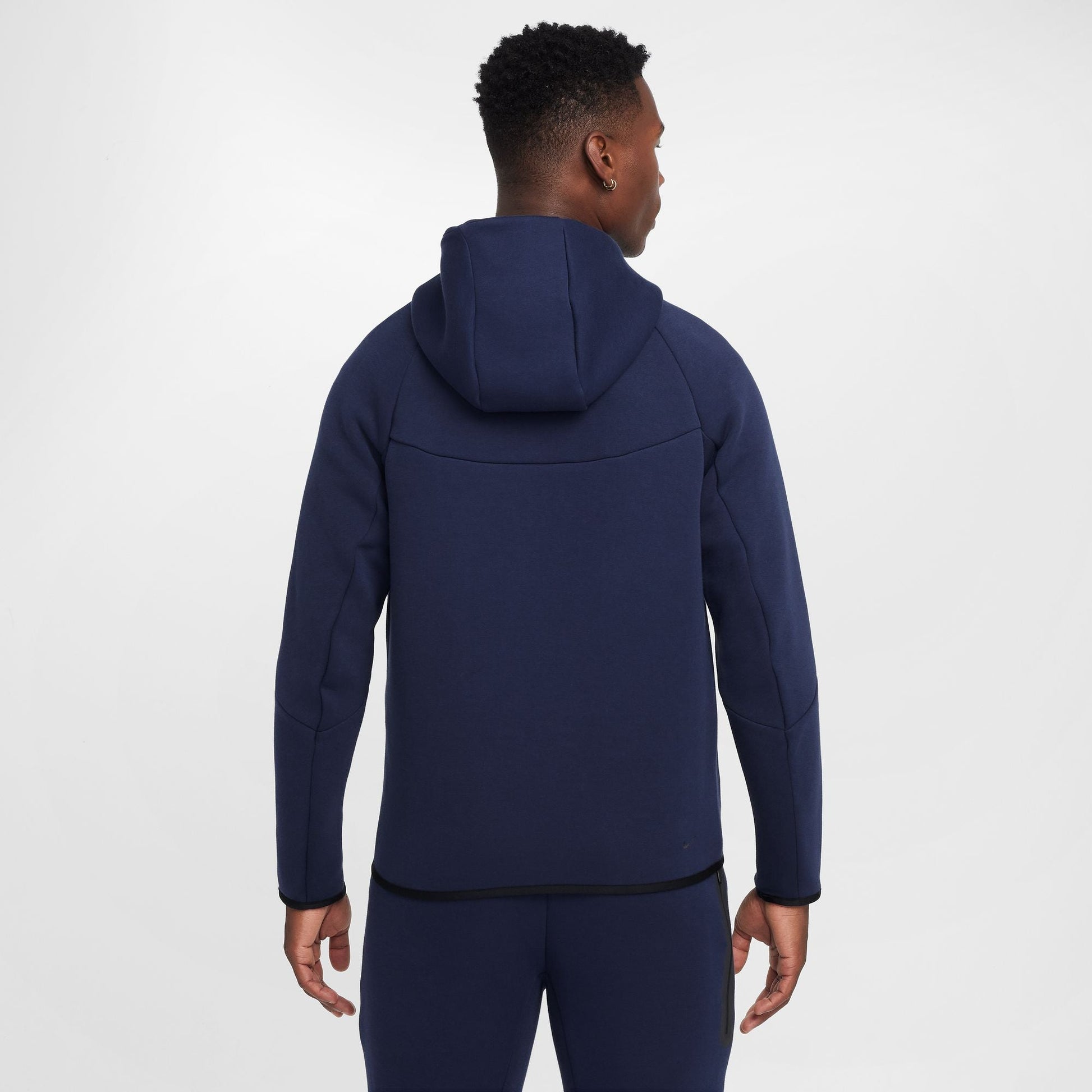 Nike Mens Tech Fleece Hoodie - Obsidian/Black Denim Exchange