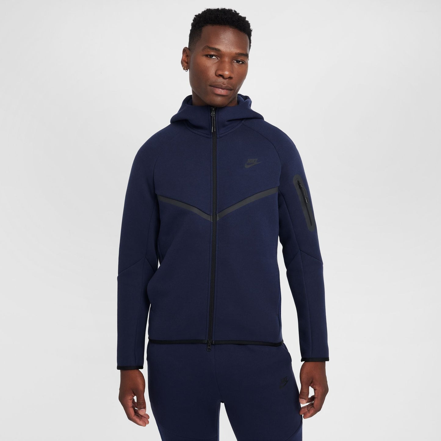 Nike Mens Tech Fleece Hoodie - Obsidian/Black Denim Exchange