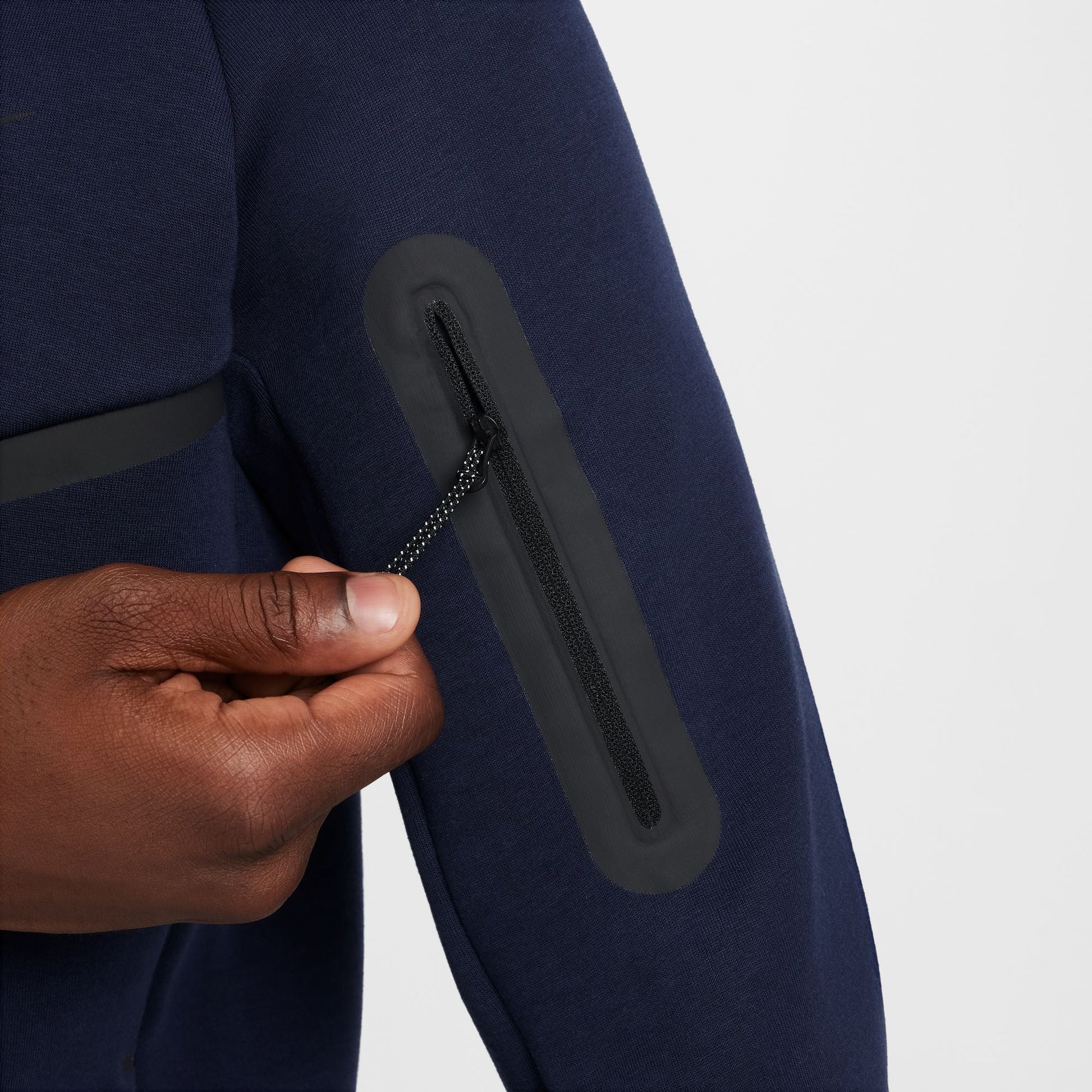Nike Mens Tech Fleece Hoodie - Obsidian/Black Denim Exchange