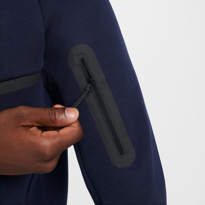 Nike Mens Tech Fleece Hoodie - Obsidian/Black Denim Exchange