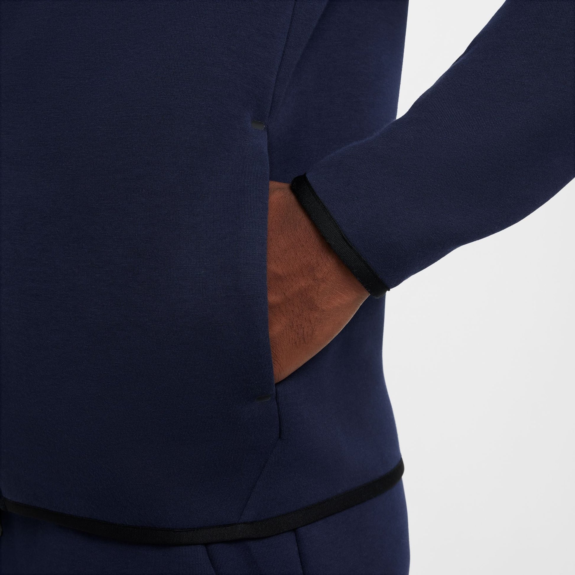 Nike Mens Tech Fleece Hoodie - Obsidian/Black Denim Exchange