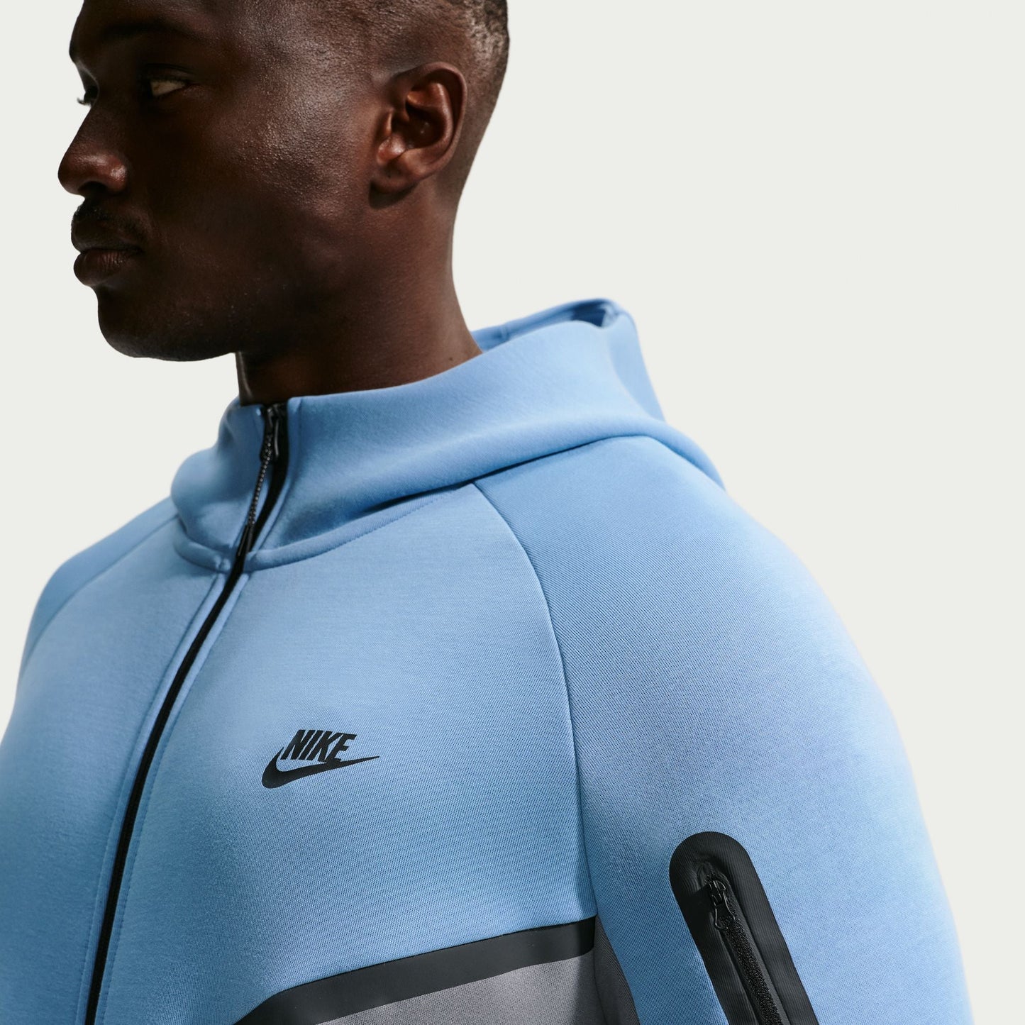 Nike Mens Tech Fleece Windrunner Jacket - Work Blue Denim Exchange
