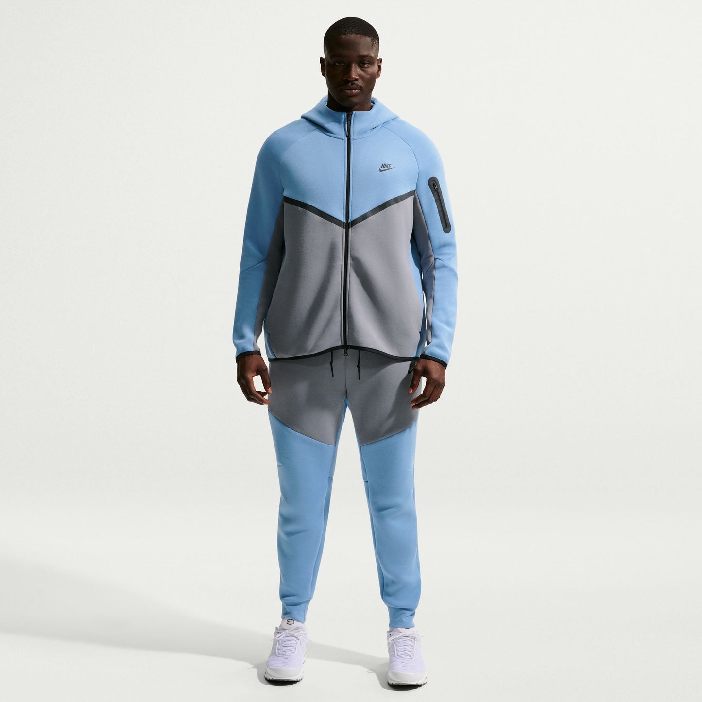 Nike Mens Tech Fleece Windrunner Jacket - Work Blue Denim Exchange