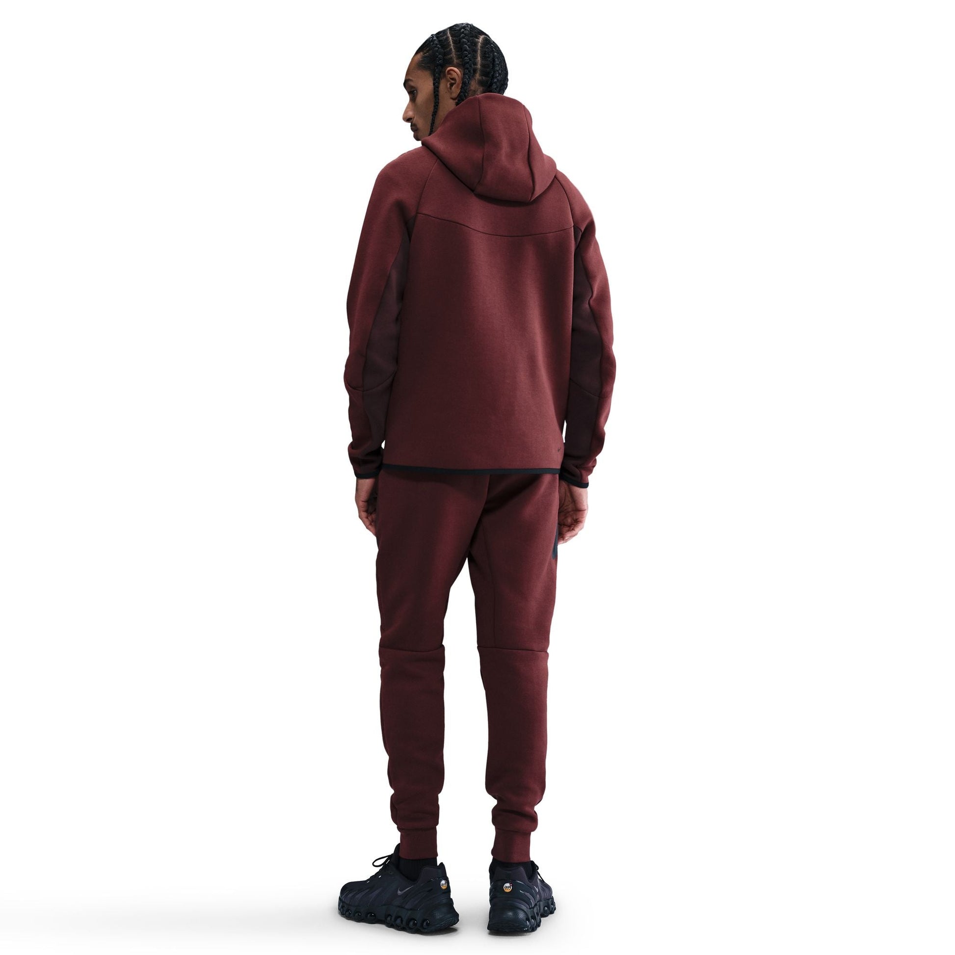 Nike Men's Tech Fleece Jacket - Dark Team Red Denim Exchange