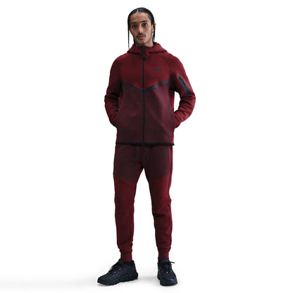 Nike Men's Tech Fleece Jacket - Dark Team Red Denim Exchange