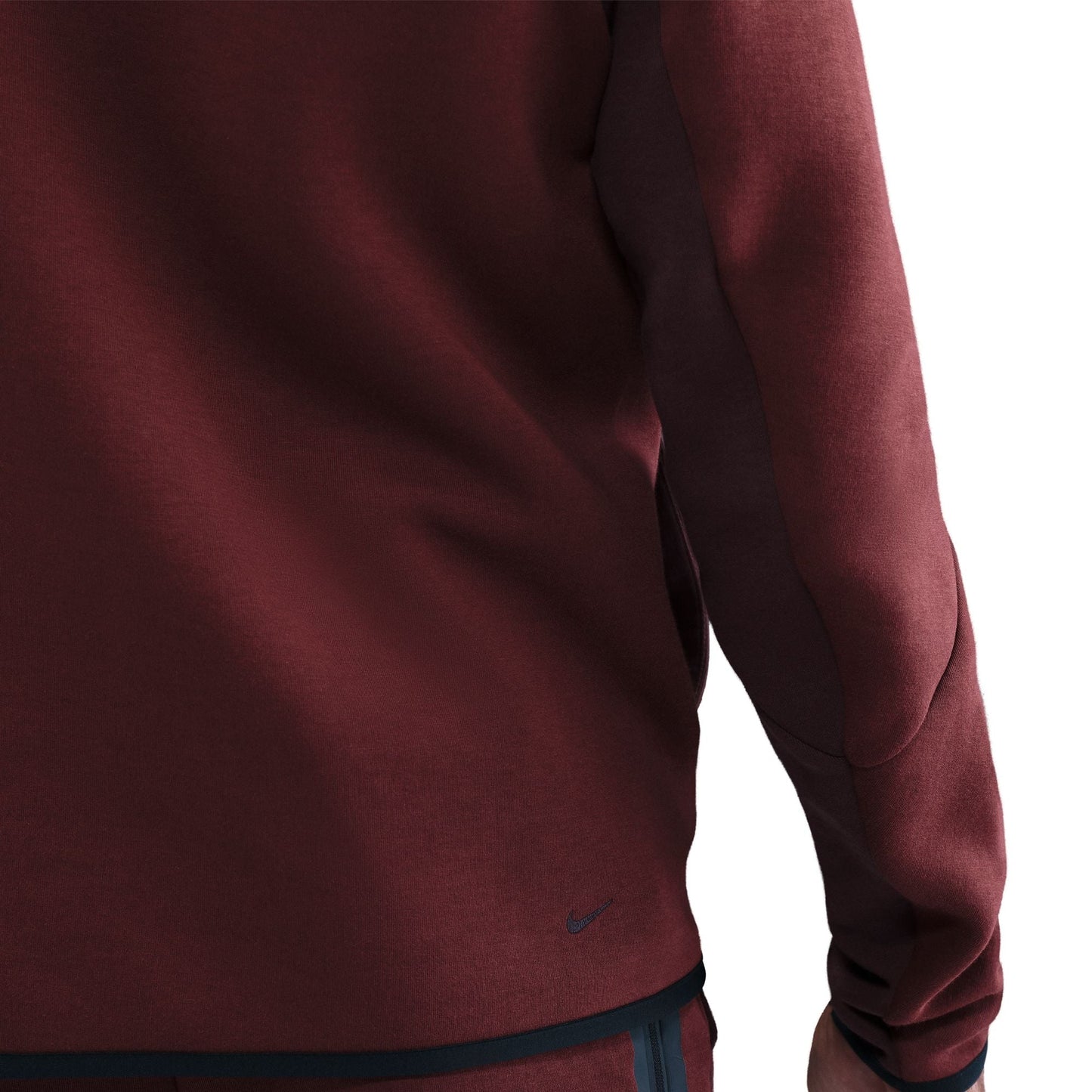 Nike Men's Tech Fleece Jacket - Dark Team Red Denim Exchange
