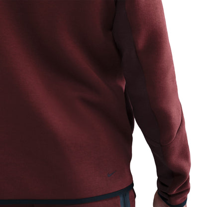 Nike Men's Tech Fleece Jacket - Dark Team Red Denim Exchange
