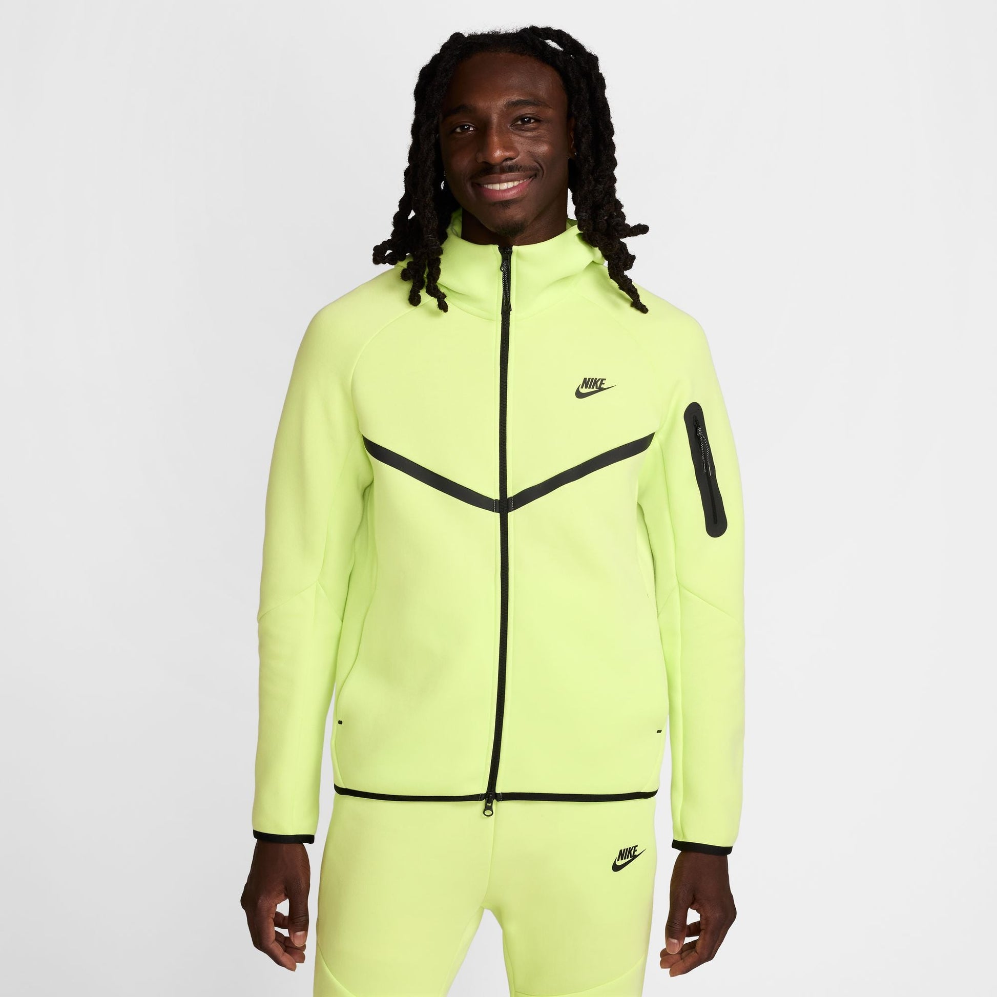 Nike Men's Tech Fleece Joggers - Light Lemon Twist Denim Exchange