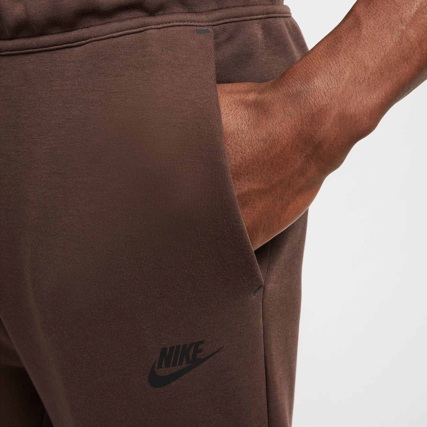 Nike Mens Tech Fleece Joggers - Brown/Black Denim Exchange