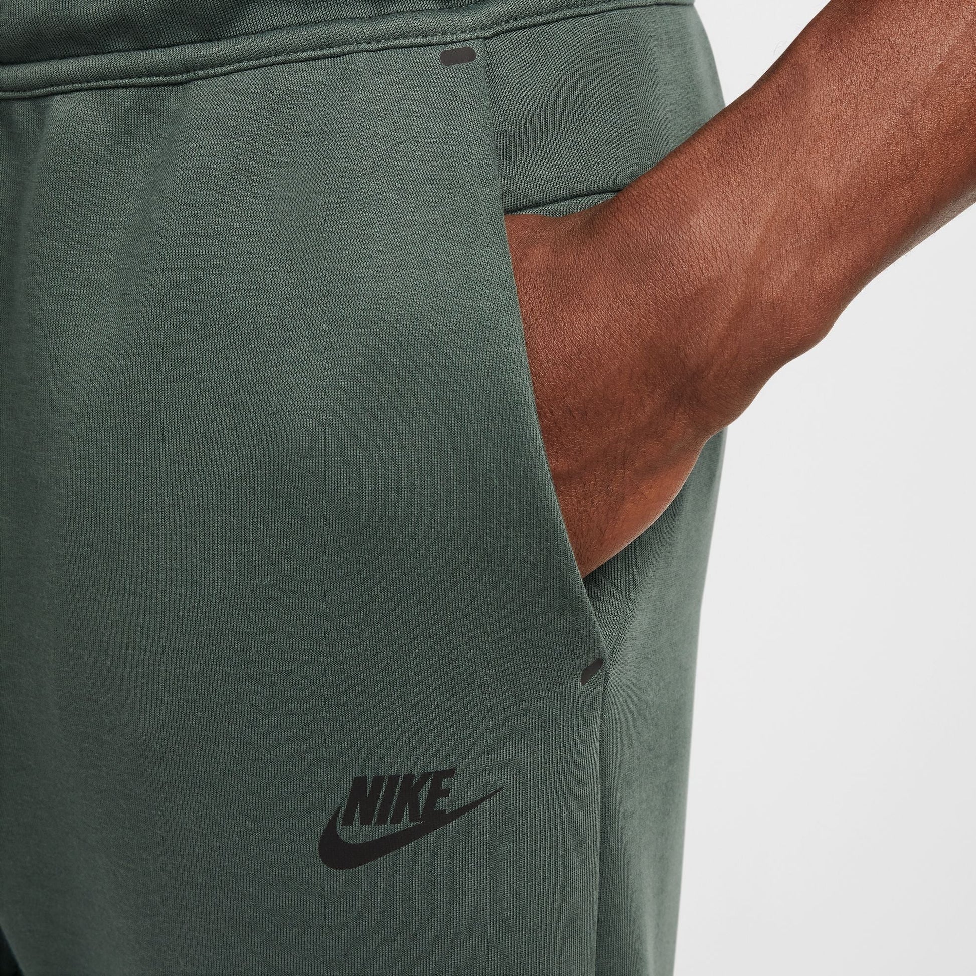 Nike Mens Tech Fleece Joggers - Green/Black Denim Exchange