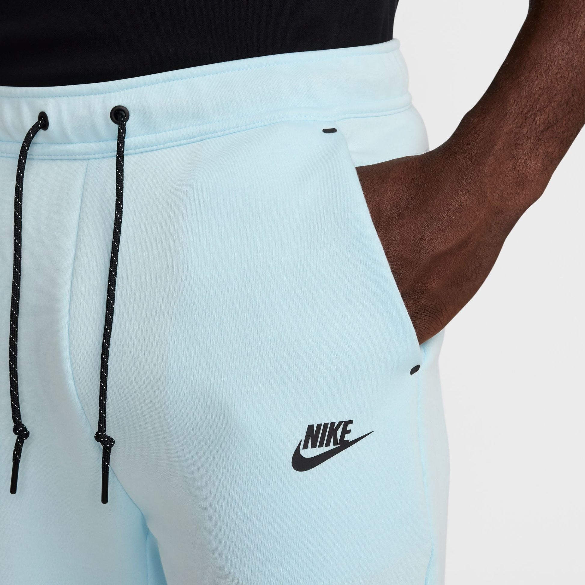 Nike Mens Tech Fleece Joggers- Glacier Blue/Black Denim Exchange