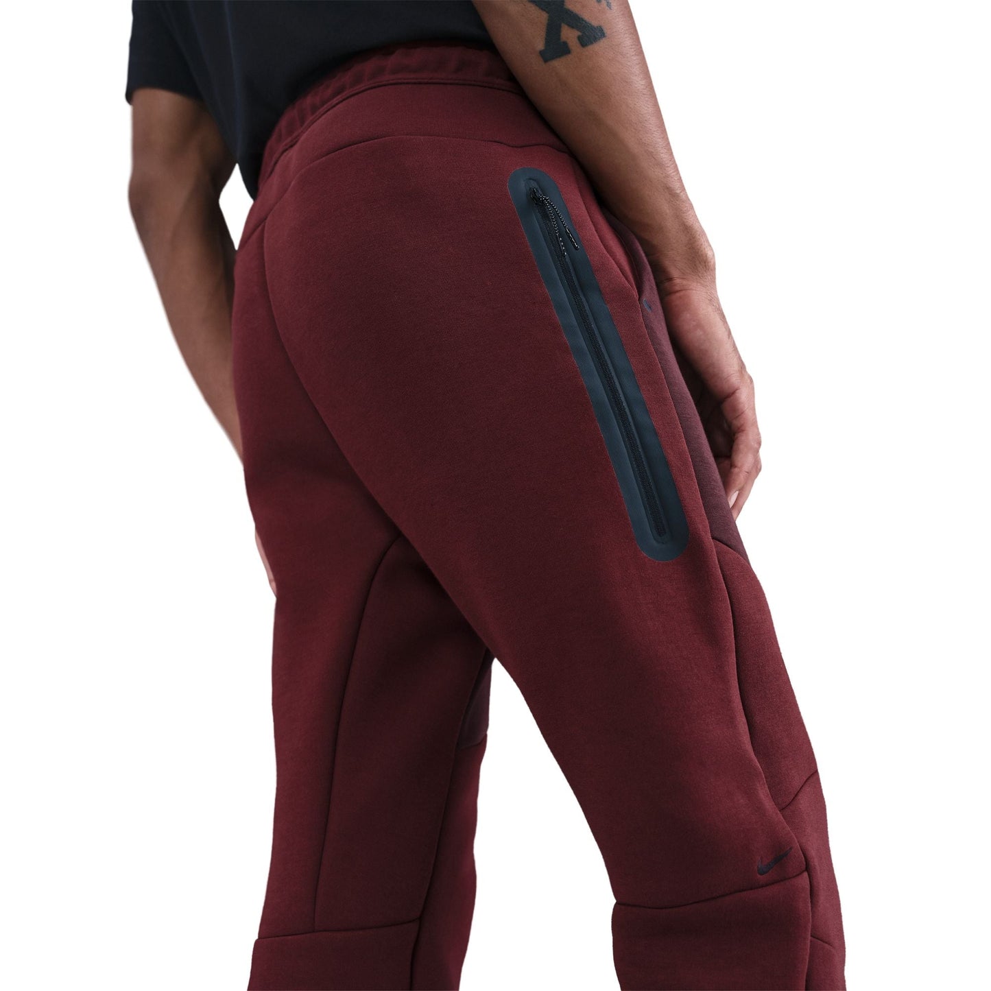 Nike Men's Tech Fleece Joggers - Dark Team Red Denim Exchange