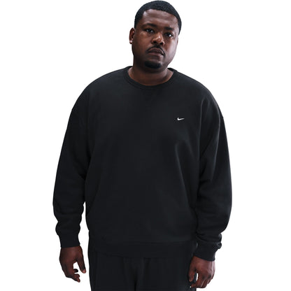 Nike Mens Solo Swoosh Crewneck - Black Denim Exchange